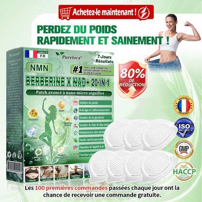 🏥🏥Pharmacie en ligne française🇫🇷 p𝒖𝒓𝒆𝒍𝒐𝒓𝒂® NAD × 𝑬𝑮𝑪𝑮 20-𝒆𝒏-𝟏 𝐏𝐚𝙩𝙘𝙝 𝙈𝙞𝙘𝙧𝙤𝙣é𝙚𝒅𝒍𝒆 𝑨𝒗𝒂𝐧𝐜é 𝙉𝙖𝒏𝒐 (𝐔𝐧𝐞 𝐬𝐞𝐮𝐥𝐞 𝐟𝐨𝐢𝐬 𝐩𝐚𝐫 𝐣𝐨𝐮𝐫, 𝐜𝐡𝐚𝐧𝐠𝐞𝐦𝐞𝐧𝐭𝐬 𝐯𝐢𝐬𝐢𝐛𝐥𝐞𝐬 𝐞𝐧 𝟕 𝐣𝐨𝐮𝐫𝐬) ✅𝐏𝐨𝐮𝐫 𝐥’𝐨𝐛é𝐬𝐢𝐭é, 🅟🅔🅐🅤 🅡🅔🅛â🅒🅗é🅔,𝐝𝐢𝐚𝐛è𝐭𝐞, 𝐚𝐩𝐧é𝐞 𝐝𝐮 𝐬𝐨𝐦𝐦𝐞𝐢𝐥, 𝐩𝐫𝐨𝐛𝐥è𝐦𝐞𝐬 𝐚𝐫𝐭𝐢𝐜𝐮𝐥𝐚𝐢𝐫𝐞𝐬, 𝐞𝐭 𝐛𝐢𝐞𝐧 𝐩𝐥𝐮𝐬