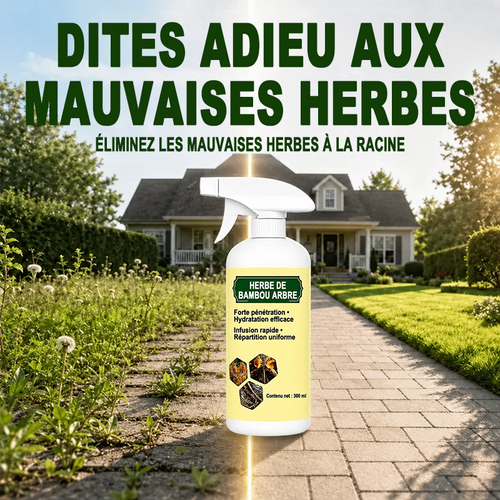 🔥🔥 PROMOTION 2026 - Désherbant Naturel à Action Rapide pour Éliminer les Mauvaises Herbes et les Herbes Indésirables