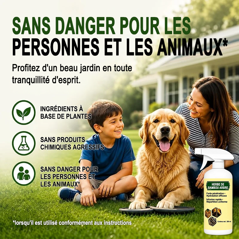 🔥🔥 PROMOTION 2026 - Désherbant Naturel à Action Rapide pour Éliminer les Mauvaises Herbes et les Herbes Indésirables