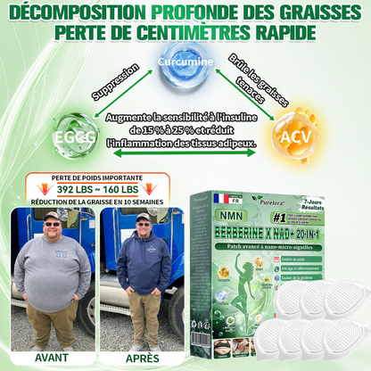 🏥🏥Pharmacie en ligne française🇫🇷 p𝒖𝒓𝒆𝒍𝒐𝒓𝒂® NAD × 𝑬𝑮𝑪𝑮 20-𝒆𝒏-𝟏 𝐏𝐚𝙩𝙘𝙝 𝙈𝙞𝙘𝙧𝙤𝙣é𝙚𝒅𝒍𝒆 𝑨𝒗𝒂𝐧𝐜é 𝙉𝙖𝒏𝒐 (𝐔𝐧𝐞 𝐬𝐞𝐮𝐥𝐞 𝐟𝐨𝐢𝐬 𝐩𝐚𝐫 𝐣𝐨𝐮𝐫, 𝐜𝐡𝐚𝐧𝐠𝐞𝐦𝐞𝐧𝐭𝐬 𝐯𝐢𝐬𝐢𝐛𝐥𝐞𝐬 𝐞𝐧 𝟕 𝐣𝐨𝐮𝐫𝐬) ✅𝐏𝐨𝐮𝐫 𝐥’𝐨𝐛é𝐬𝐢𝐭é, 🅟🅔🅐🅤 🅡🅔🅛â🅒🅗é🅔,𝐝𝐢𝐚𝐛è𝐭𝐞, 𝐚𝐩𝐧é𝐞 𝐝𝐮 𝐬𝐨𝐦𝐦𝐞𝐢𝐥, 𝐩𝐫𝐨𝐛𝐥è𝐦𝐞𝐬 𝐚𝐫𝐭𝐢𝐜𝐮𝐥𝐚𝐢𝐫𝐞𝐬, 𝐞𝐭 𝐛𝐢𝐞𝐧 𝐩𝐥𝐮𝐬