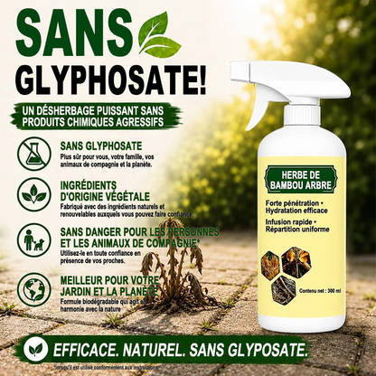 🔥🔥 PROMOTION 2026 - Désherbant Naturel à Action Rapide pour Éliminer les Mauvaises Herbes et les Herbes Indésirables