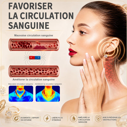 🔥 DERNIER JOUR DE PROMO -80% DE RÉDUCTION - 💎 𝐂𝐙𝐓𝐈𝐂𝐋𝐄® 𝐋𝐲𝐦𝐩𝐡𝐯𝐢𝐭𝐲 Boucles d'oreilles en germanium Lymphvity à magnétothérapie