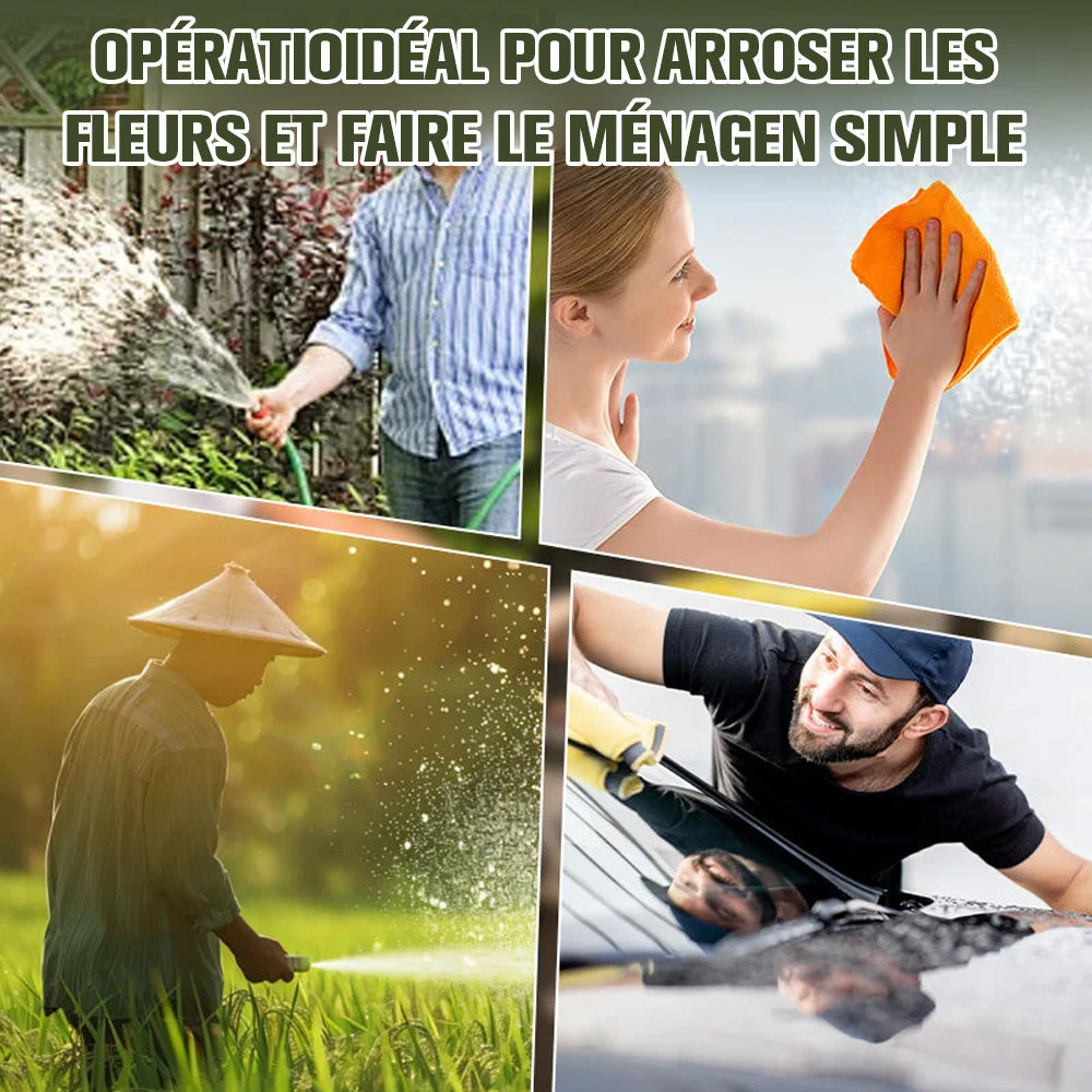 🌿 Pulvérisateur manuel pour bouteille avec buse réglable – Outil de pulvérisation de jardin portable DIY, compatible avec les bouteilles en plastique standard pour l’arrosage des plantes, la fertilisation et le contrôle des nuisibles