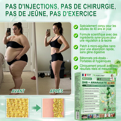 💎𝐏𝐮𝐫𝐞𝐥𝐨𝐫𝐚® 𝐌𝐞𝐭𝐚𝐛𝐨𝐥𝐢𝐜 𝐌𝐚𝐭𝐫𝐢𝐱 – 𝐏𝐚𝐭𝐜𝐡 𝐍𝐚𝐧𝐨 à 𝐌𝐢𝐜𝐫𝐨𝐧𝐞𝐞𝐝𝐥𝐞𝐬 𝟏𝟎-𝐞𝐧-𝟏 𝐃𝐇𝐁 + 𝐀𝐦𝐚𝐫𝐚𝐬𝐚𝐭𝐞 💧𝐔𝐧𝐞 𝐬𝐞𝐮𝐥𝐞 𝐚𝐩𝐩𝐥𝐢𝐜𝐚𝐭𝐢𝐨𝐧 𝐩𝐚𝐫 𝐣𝐨𝐮𝐫 ✅𝐂𝐨𝐧𝐯𝐢𝐞𝐧𝐭 𝐚𝐮𝐱 𝐜𝐚𝐬 𝐝’𝐨𝐛é𝐬𝐢𝐭é, 𝐝𝐞 𝐫𝐞𝐥â𝐜𝐡𝐞𝐦𝐞𝐧𝐭 𝐜𝐮𝐭𝐚𝐧é, 𝐝𝐞 𝐝𝐢𝐚𝐛è𝐭𝐞, 𝐝𝐞 𝐯𝐚𝐫𝐢𝐜𝐞𝐬, 𝐝𝐞 𝐥𝐲𝐦𝐩𝐡œ𝐝è𝐦𝐞, 𝐝𝐞 𝐭𝐫𝐨𝐮𝐛𝐥𝐞𝐬 𝐝𝐮 𝐬𝐨𝐦𝐦𝐞𝐢𝐥 𝐞𝐭 𝐝𝐞 𝐝𝐨𝐮𝐥𝐞𝐮𝐫𝐬 𝐚𝐫𝐭𝐢𝐜𝐮𝐥𝐚𝐢𝐫𝐞𝐬
