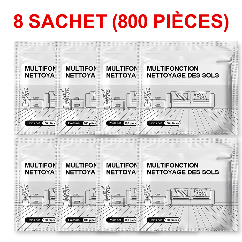 🔥 Dernier Jour -80 % | 100 Pastilles Nettoyantes Antibactériennes Multi-Surfaces