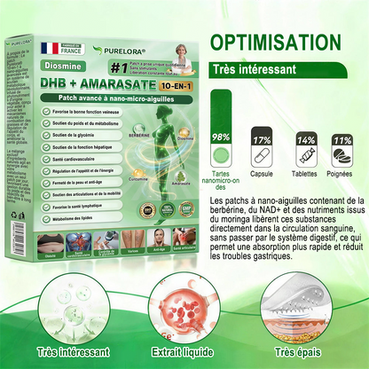 💎𝐏𝐮𝐫𝐞𝐥𝐨𝐫𝐚® 𝐌𝐞𝐭𝐚𝐛𝐨𝐥𝐢𝐜 𝐌𝐚𝐭𝐫𝐢𝐱 – 𝐏𝐚𝐭𝐜𝐡 𝐍𝐚𝐧𝐨 à 𝐌𝐢𝐜𝐫𝐨𝐧𝐞𝐞𝐝𝐥𝐞𝐬 𝟏𝟎-𝐞𝐧-𝟏 𝐃𝐇𝐁 + 𝐀𝐦𝐚𝐫𝐚𝐬𝐚𝐭𝐞 💧𝐔𝐧𝐞 𝐬𝐞𝐮𝐥𝐞 𝐚𝐩𝐩𝐥𝐢𝐜𝐚𝐭𝐢𝐨𝐧 𝐩𝐚𝐫 𝐣𝐨𝐮𝐫 ✅𝐂𝐨𝐧𝐯𝐢𝐞𝐧𝐭 𝐚𝐮𝐱 𝐜𝐚𝐬 𝐝’𝐨𝐛é𝐬𝐢𝐭é, 𝐝𝐞 𝐫𝐞𝐥â𝐜𝐡𝐞𝐦𝐞𝐧𝐭 𝐜𝐮𝐭𝐚𝐧é, 𝐝𝐞 𝐝𝐢𝐚𝐛è𝐭𝐞, 𝐝𝐞 𝐯𝐚𝐫𝐢𝐜𝐞𝐬, 𝐝𝐞 𝐥𝐲𝐦𝐩𝐡œ𝐝è𝐦𝐞, 𝐝𝐞 𝐭𝐫𝐨𝐮𝐛𝐥𝐞𝐬 𝐝𝐮 𝐬𝐨𝐦𝐦𝐞𝐢𝐥 𝐞𝐭 𝐝𝐞 𝐝𝐨𝐮𝐥𝐞𝐮𝐫𝐬 𝐚𝐫𝐭𝐢𝐜𝐮𝐥𝐚𝐢𝐫𝐞𝐬