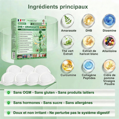 💎𝐏𝐮𝐫𝐞𝐥𝐨𝐫𝐚® 𝐌𝐞𝐭𝐚𝐛𝐨𝐥𝐢𝐜 𝐌𝐚𝐭𝐫𝐢𝐱 – 𝐏𝐚𝐭𝐜𝐡 𝐍𝐚𝐧𝐨 à 𝐌𝐢𝐜𝐫𝐨𝐧𝐞𝐞𝐝𝐥𝐞𝐬 𝟏𝟎-𝐞𝐧-𝟏 𝐃𝐇𝐁 + 𝐀𝐦𝐚𝐫𝐚𝐬𝐚𝐭𝐞 💧𝐔𝐧𝐞 𝐬𝐞𝐮𝐥𝐞 𝐚𝐩𝐩𝐥𝐢𝐜𝐚𝐭𝐢𝐨𝐧 𝐩𝐚𝐫 𝐣𝐨𝐮𝐫 ✅𝐂𝐨𝐧𝐯𝐢𝐞𝐧𝐭 𝐚𝐮𝐱 𝐜𝐚𝐬 𝐝’𝐨𝐛é𝐬𝐢𝐭é, 𝐝𝐞 𝐫𝐞𝐥â𝐜𝐡𝐞𝐦𝐞𝐧𝐭 𝐜𝐮𝐭𝐚𝐧é, 𝐝𝐞 𝐝𝐢𝐚𝐛è𝐭𝐞, 𝐝𝐞 𝐯𝐚𝐫𝐢𝐜𝐞𝐬, 𝐝𝐞 𝐥𝐲𝐦𝐩𝐡œ𝐝è𝐦𝐞, 𝐝𝐞 𝐭𝐫𝐨𝐮𝐛𝐥𝐞𝐬 𝐝𝐮 𝐬𝐨𝐦𝐦𝐞𝐢𝐥 𝐞𝐭 𝐝𝐞 𝐝𝐨𝐮𝐥𝐞𝐮𝐫𝐬 𝐚𝐫𝐭𝐢𝐜𝐮𝐥𝐚𝐢𝐫𝐞𝐬
