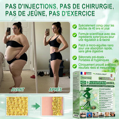🌷[𝗡𝗼𝘂𝘃𝗲𝗹𝗹𝗲 𝗙𝗼𝗿𝗺𝘂𝗹𝗲 𝗔𝗺é𝗹𝗶𝗼𝗿é𝗲] 🇫🇷𝐏𝐮𝐫𝐞𝐥𝐨𝐫𝐚® 𝐌𝐞𝐭𝐚𝐛𝐨𝐥𝐢𝐜 𝐌𝐚𝐭𝐫𝐢𝐱 – 𝐏𝐚𝐭𝐜𝐡 𝐍𝐚𝐧𝐨 à 𝐌𝐢𝐜𝐫𝐨𝐧𝐞𝐞𝐝𝐥𝐞𝐬 𝟏𝟎-𝐞𝐧-𝟏 𝐃𝐇𝐁 + 𝐀𝐦𝐚𝐫𝐚𝐬𝐚𝐭𝐞