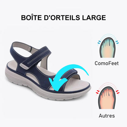 🔥 DERNIER JOUR : -80 % — 👑 Sandales orthopédiques confort pour femmes avec soutien de la voûte plantaire réglable