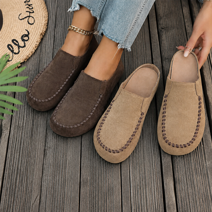 Dernier jour : -80 % 👡✨ Mules larges à bout fermé pour femme 🛋️