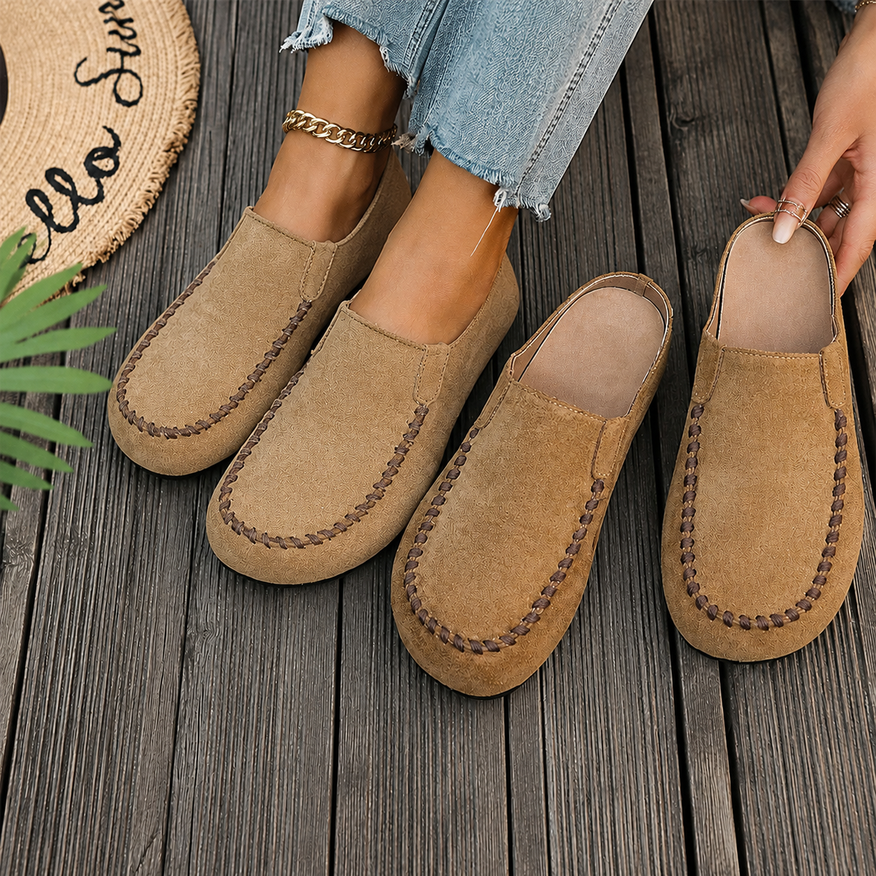Dernier jour : -80 % 👡✨ Mules larges à bout fermé pour femme 🛋️