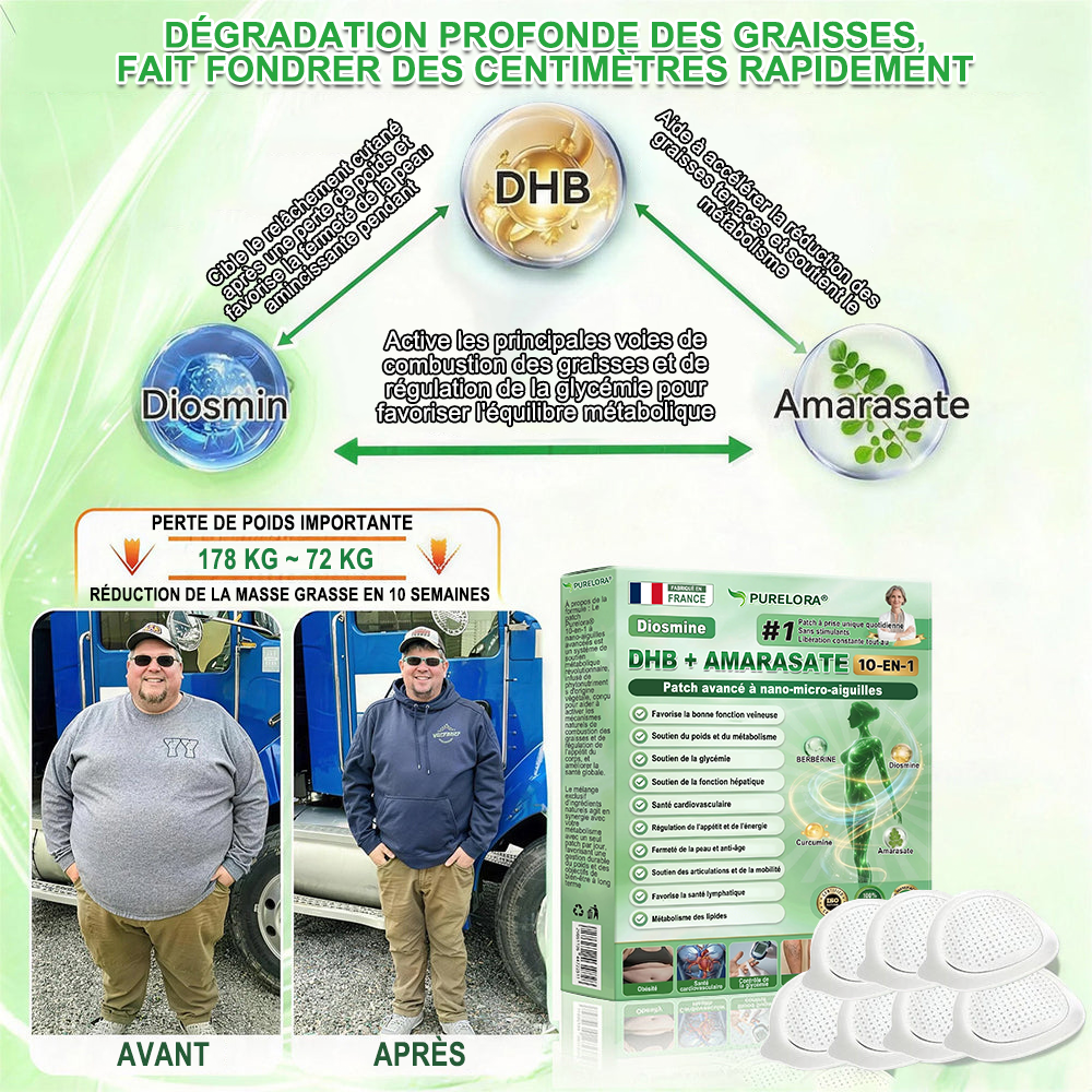💎𝐏𝐮𝐫𝐞𝐥𝐨𝐫𝐚® 𝐌𝐞𝐭𝐚𝐛𝐨𝐥𝐢𝐜 𝐌𝐚𝐭𝐫𝐢𝐱 – 𝐏𝐚𝐭𝐜𝐡 𝐍𝐚𝐧𝐨 à 𝐌𝐢𝐜𝐫𝐨𝐧𝐞𝐞𝐝𝐥𝐞𝐬 𝟏𝟎-𝐞𝐧-𝟏 𝐃𝐇𝐁 + 𝐀𝐦𝐚𝐫𝐚𝐬𝐚𝐭𝐞 💧𝐔𝐧𝐞 𝐬𝐞𝐮𝐥𝐞 𝐚𝐩𝐩𝐥𝐢𝐜𝐚𝐭𝐢𝐨𝐧 𝐩𝐚𝐫 𝐣𝐨𝐮𝐫 ✅𝐂𝐨𝐧𝐯𝐢𝐞𝐧𝐭 𝐚𝐮𝐱 𝐜𝐚𝐬 𝐝’𝐨𝐛é𝐬𝐢𝐭é, 𝐝𝐞 𝐫𝐞𝐥â𝐜𝐡𝐞𝐦𝐞𝐧𝐭 𝐜𝐮𝐭𝐚𝐧é, 𝐝𝐞 𝐝𝐢𝐚𝐛è𝐭𝐞, 𝐝𝐞 𝐯𝐚𝐫𝐢𝐜𝐞𝐬, 𝐝𝐞 𝐥𝐲𝐦𝐩𝐡œ𝐝è𝐦𝐞, 𝐝𝐞 𝐭𝐫𝐨𝐮𝐛𝐥𝐞𝐬 𝐝𝐮 𝐬𝐨𝐦𝐦𝐞𝐢𝐥 𝐞𝐭 𝐝𝐞 𝐝𝐨𝐮𝐥𝐞𝐮𝐫𝐬 𝐚𝐫𝐭𝐢𝐜𝐮𝐥𝐚𝐢𝐫𝐞𝐬