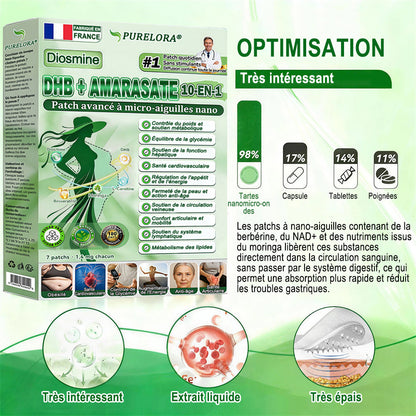 🌷[𝗡𝗼𝘂𝘃𝗲𝗹𝗹𝗲 𝗙𝗼𝗿𝗺𝘂𝗹𝗲 𝗔𝗺é𝗹𝗶𝗼𝗿é𝗲] 🇫🇷𝐏𝐮𝐫𝐞𝐥𝐨𝐫𝐚® 𝐌𝐞𝐭𝐚𝐛𝐨𝐥𝐢𝐜 𝐌𝐚𝐭𝐫𝐢𝐱 – 𝐏𝐚𝐭𝐜𝐡 𝐍𝐚𝐧𝐨 à 𝐌𝐢𝐜𝐫𝐨𝐧𝐞𝐞𝐝𝐥𝐞𝐬 𝟏𝟎-𝐞𝐧-𝟏 𝐃𝐇𝐁 + 𝐀𝐦𝐚𝐫𝐚𝐬𝐚𝐭𝐞