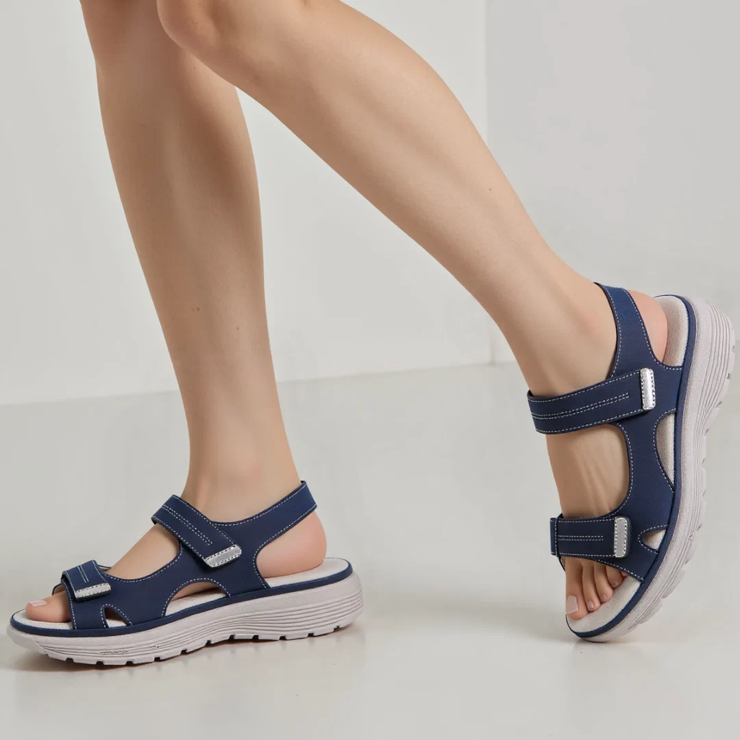 🔥 DERNIER JOUR : -80 % — 👑 Sandales orthopédiques confort pour femmes avec soutien de la voûte plantaire réglable