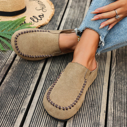 Dernier jour : -80 % 👡✨ Mules larges à bout fermé pour femme 🛋️