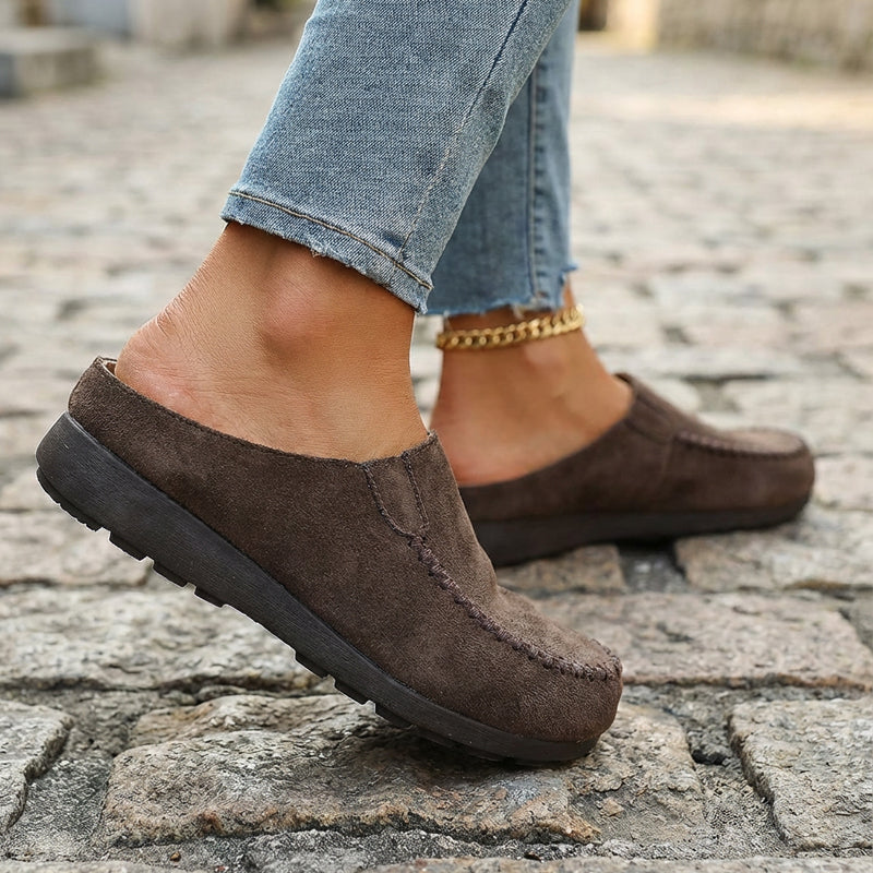Dernier jour : -80 % 👡✨ Mules larges à bout fermé pour femme 🛋️