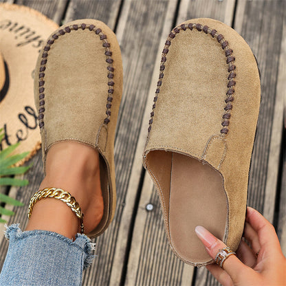 Dernier jour : -80 % 👡✨ Mules larges à bout fermé pour femme 🛋️